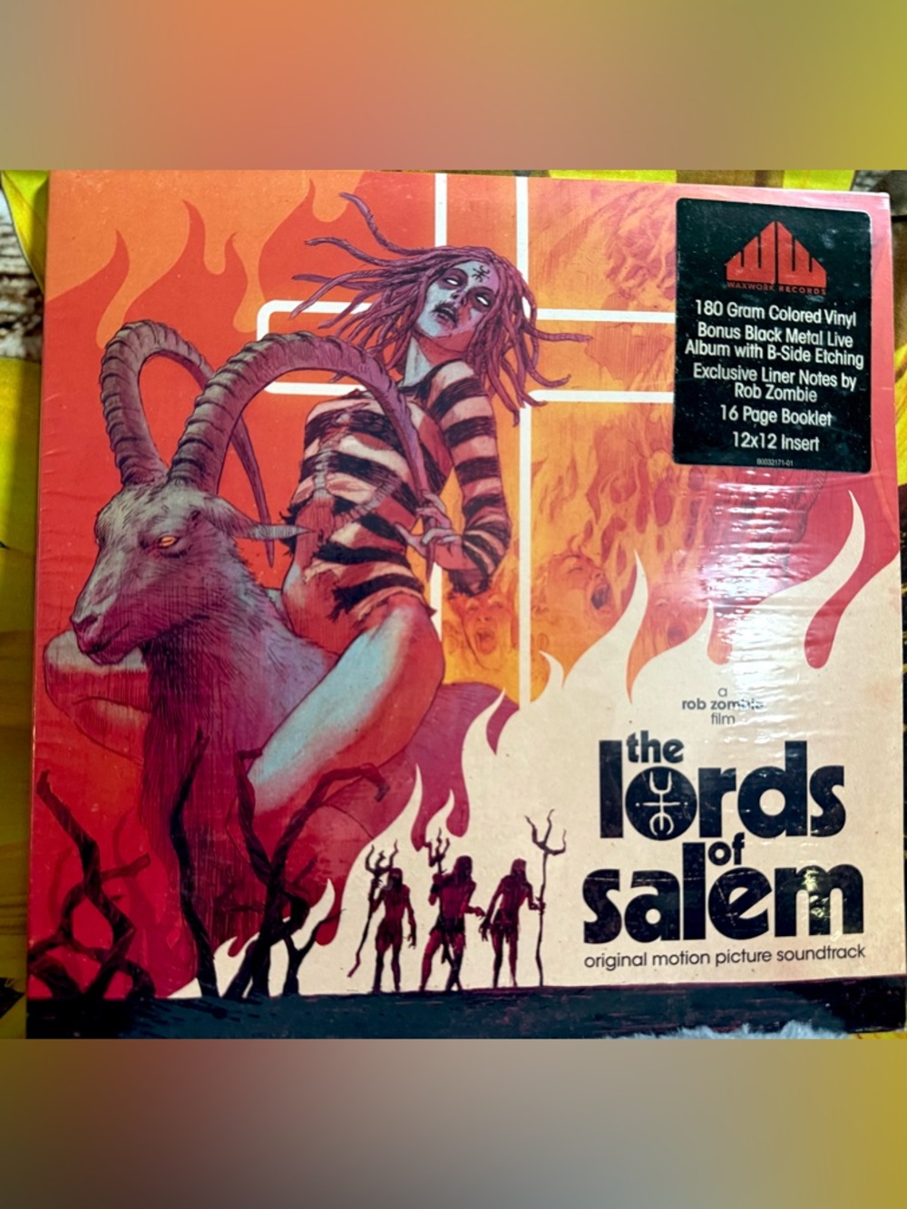 Waxwork Records deluxe edition vinyl soundtrack 2012 The Lords of Salem